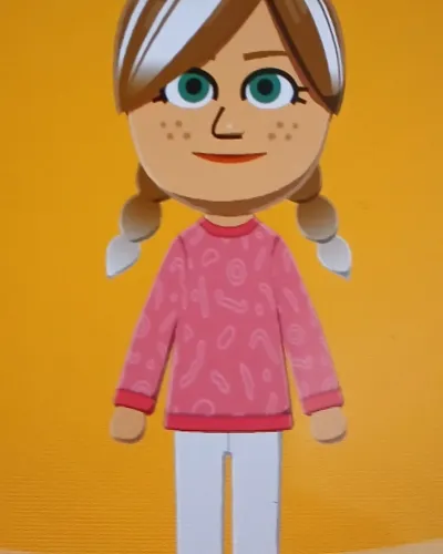 Mii portrait of Anna (Frozen)