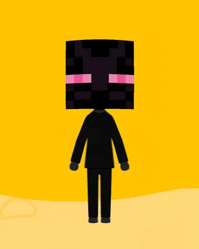 Mii-Porträt von Enderman