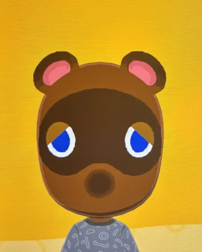 Mii portrait of Tom Nook