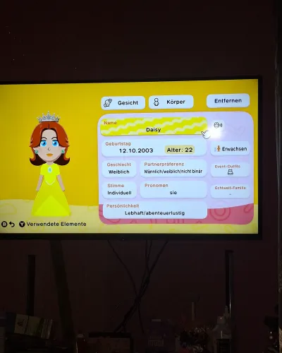Mii portrait of Daisy