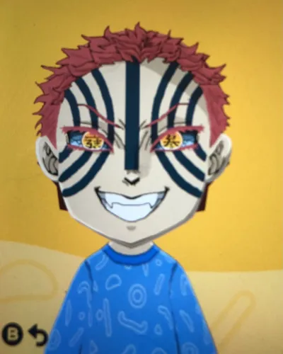 Mii-Porträt von Akaza Hakuji