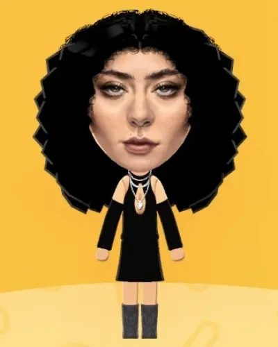 Mii-Porträt von Charlie XCX