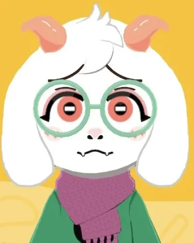Mii portrait of Ralsei