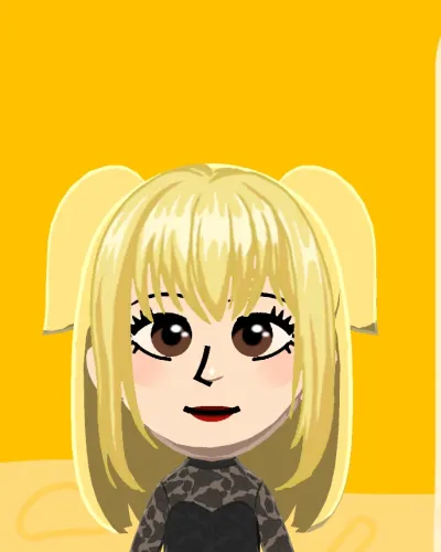 Mii portrait of Misa Amane