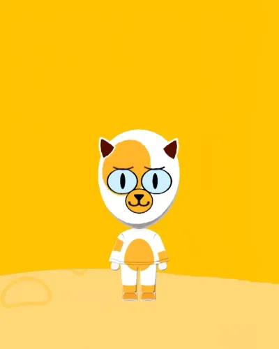 Mii-Porträt von Cake the Cat