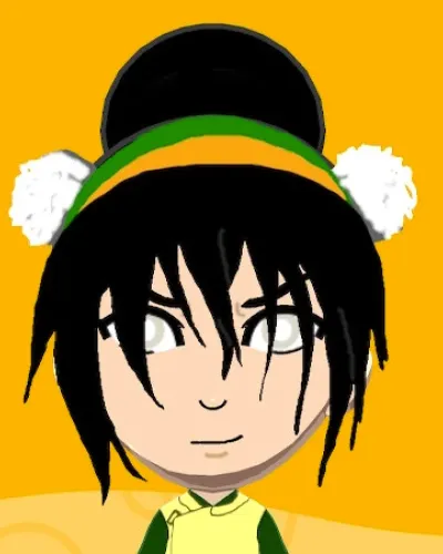 Mii portrait of Toph Beifong