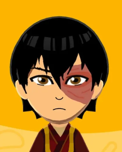 Mii portrait of Zuko