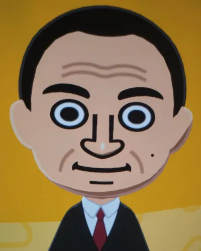 Mii-Porträt von Mr Bean