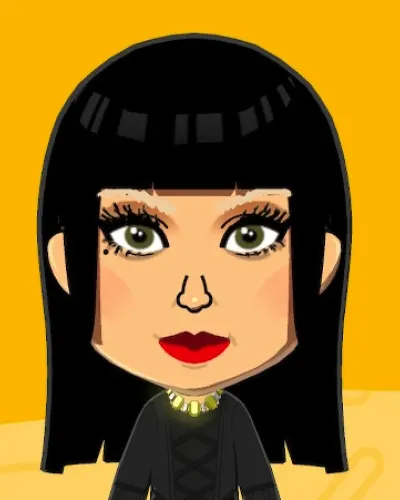 Mii portrait of Lady Gaga