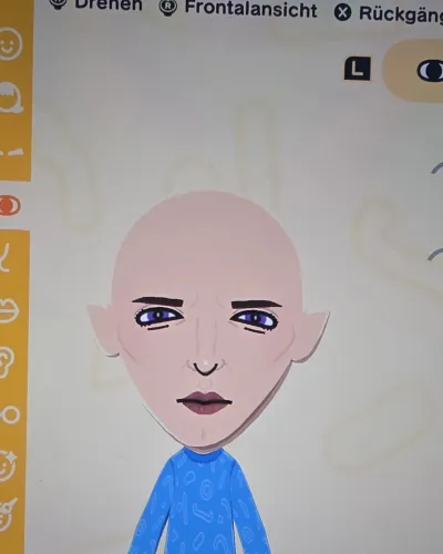 Mii-Porträt von Solas Dragon Age