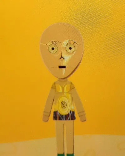 Mii-Porträt von C3PO