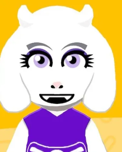 Mii portrait of Toriel
