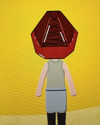 Mii-Porträt von Pyramid Head