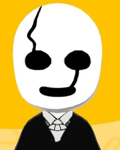 Mii portrait of W.D. Gaster