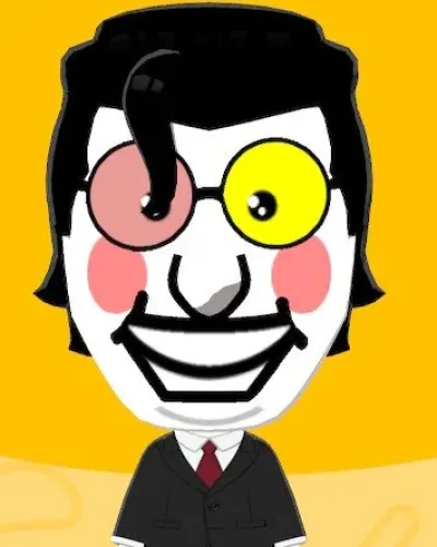 Mii portrait of Spamton
