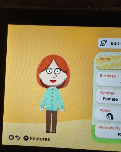 Mii-Porträt von Lois Griffin