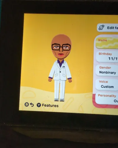 Mii-Porträt von Rupaul