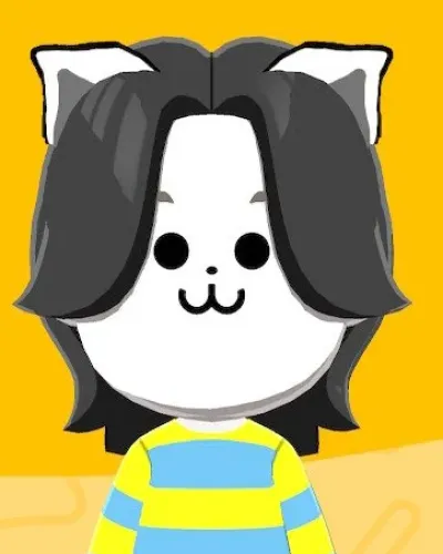 Mii-Porträt von Temmie