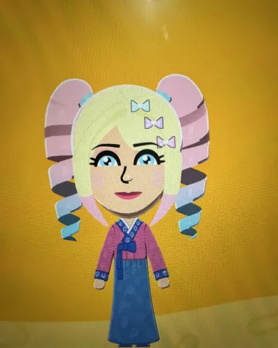 Mii-Porträt von Angelika
