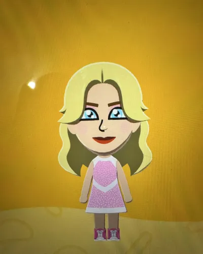Mii-Porträt von Sabrina Carpenter