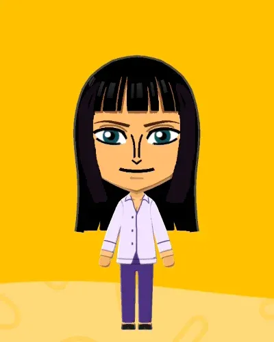Mii-Porträt von Nico Robin