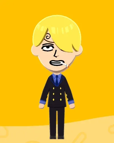 Mii-Porträt von Sanji