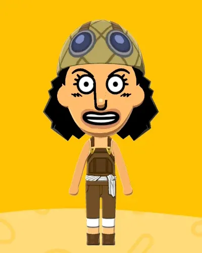Mii-Porträt von Usopp
