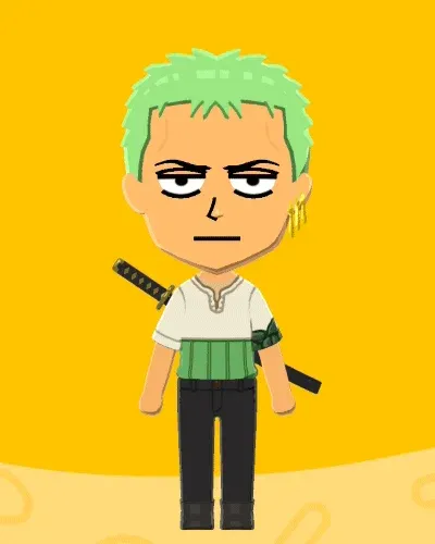 Mii-Porträt von Roronoa Zoro