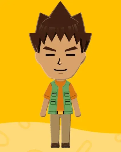 Mii-Porträt von Brock