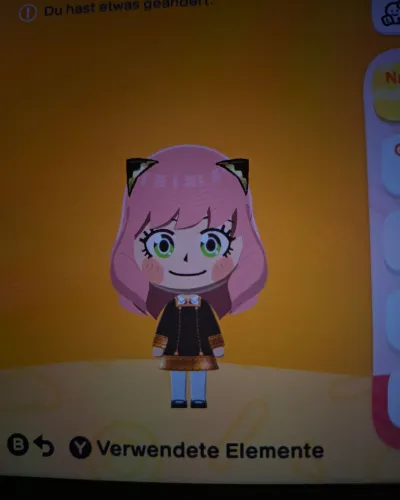Mii-Porträt von Anya Forger