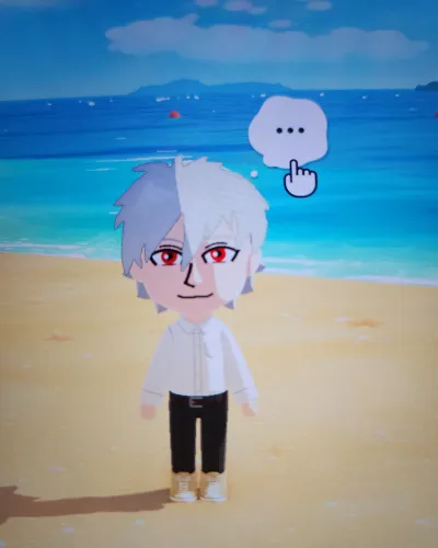 Mii-Porträt von Kaworu Nagisa