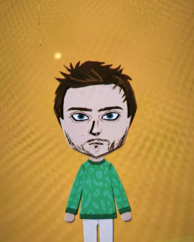 Mii-Porträt von Jesse Pinkman