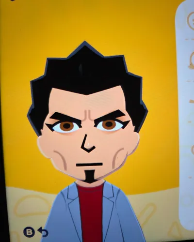 Mii portrait of Kiryu Kazuma