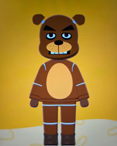 Mii portrait of Freddy Fazbear