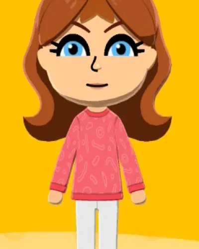 Mii-Porträt von Princess Daisy