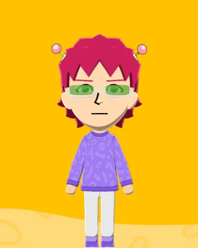 Mii-Porträt von Kusuo Saiki