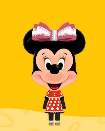 Mii-Porträt von Minnie Mouse