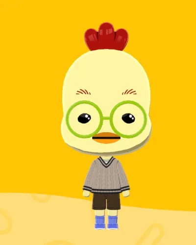 Mii-Porträt von Chicken Little