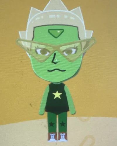 Mii-Porträt von Peridot