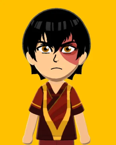 Mii portrait of Zuko