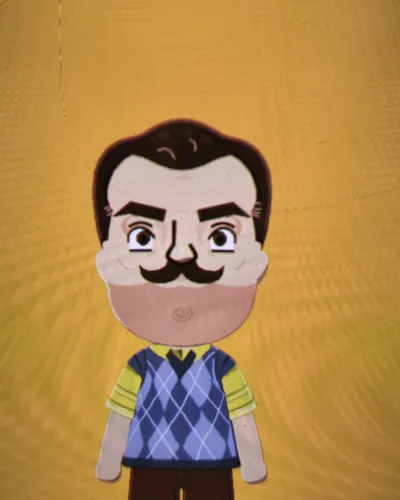 Mii-Porträt von Hello Neighbor