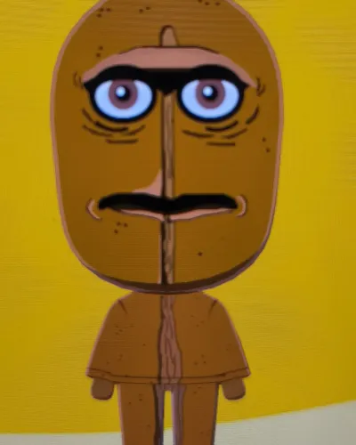 Mii-Porträt von Bernd das Brot