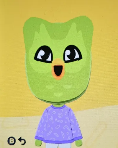 Mii portrait of Duolingo