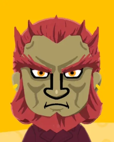 Mii-Porträt von TOTK Ganondorf