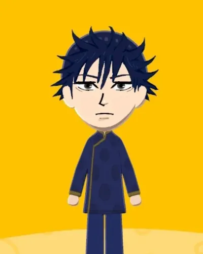 Mii-Porträt von Fushiguro Megumi
