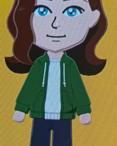Mii-Porträt von Jasmin Gnu