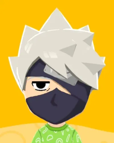 Mii-Porträt von Kakashi Hatake