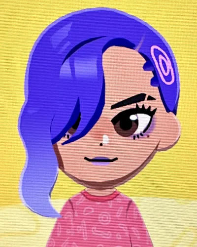 Mii-Porträt von Sombra • Overwatch