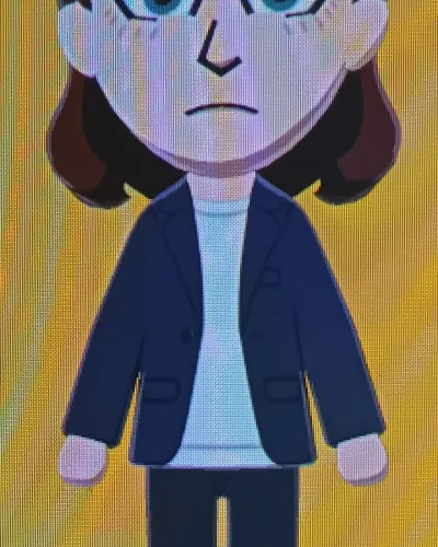 Mii-Porträt von Eren Yeager