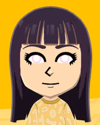 Mii-Porträt von Hinata Hyuga